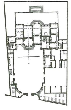 The Hôtel Matignon, Paris Diagram