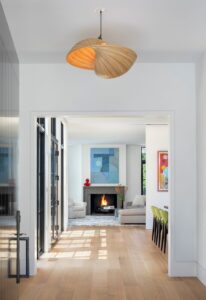 Hallway - Fireplace